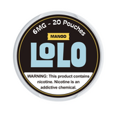 Mango LoLo Bolsas de Nicotina 6mg